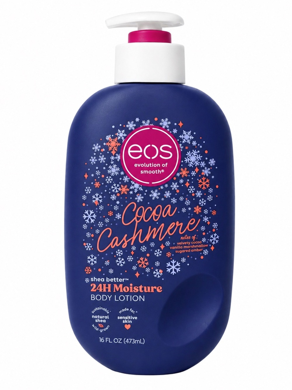 eos Cocoa Cashmere 24H Moisture Body Lotion